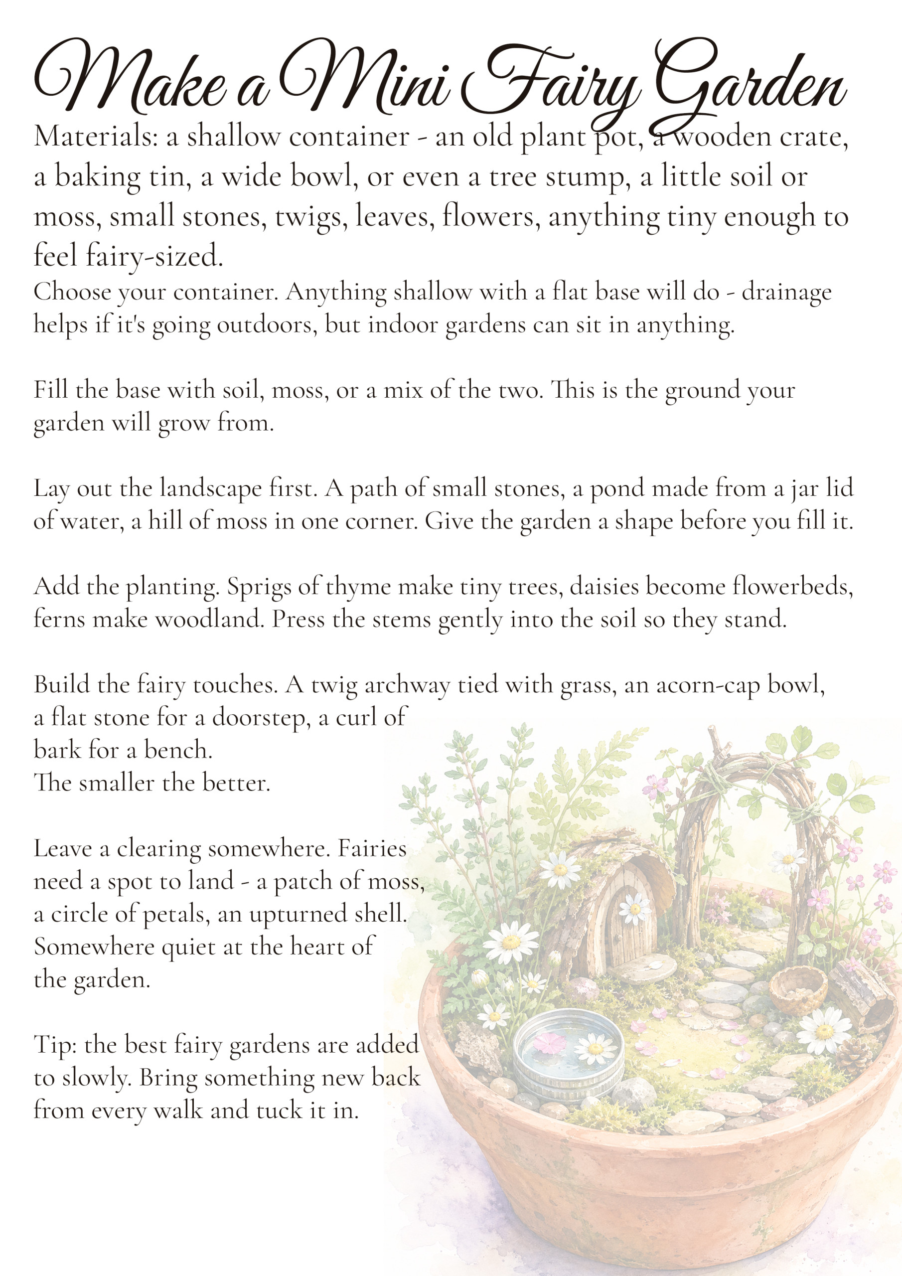 The Gentle Library Summer Makes 3