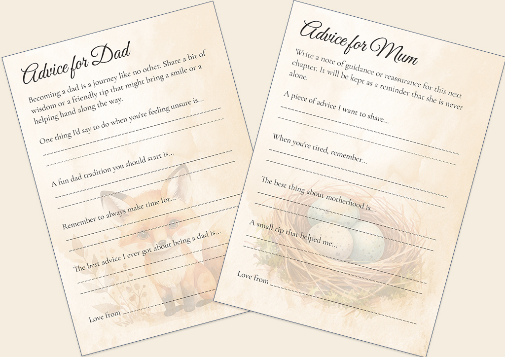 Woodland Baby Shower Advice