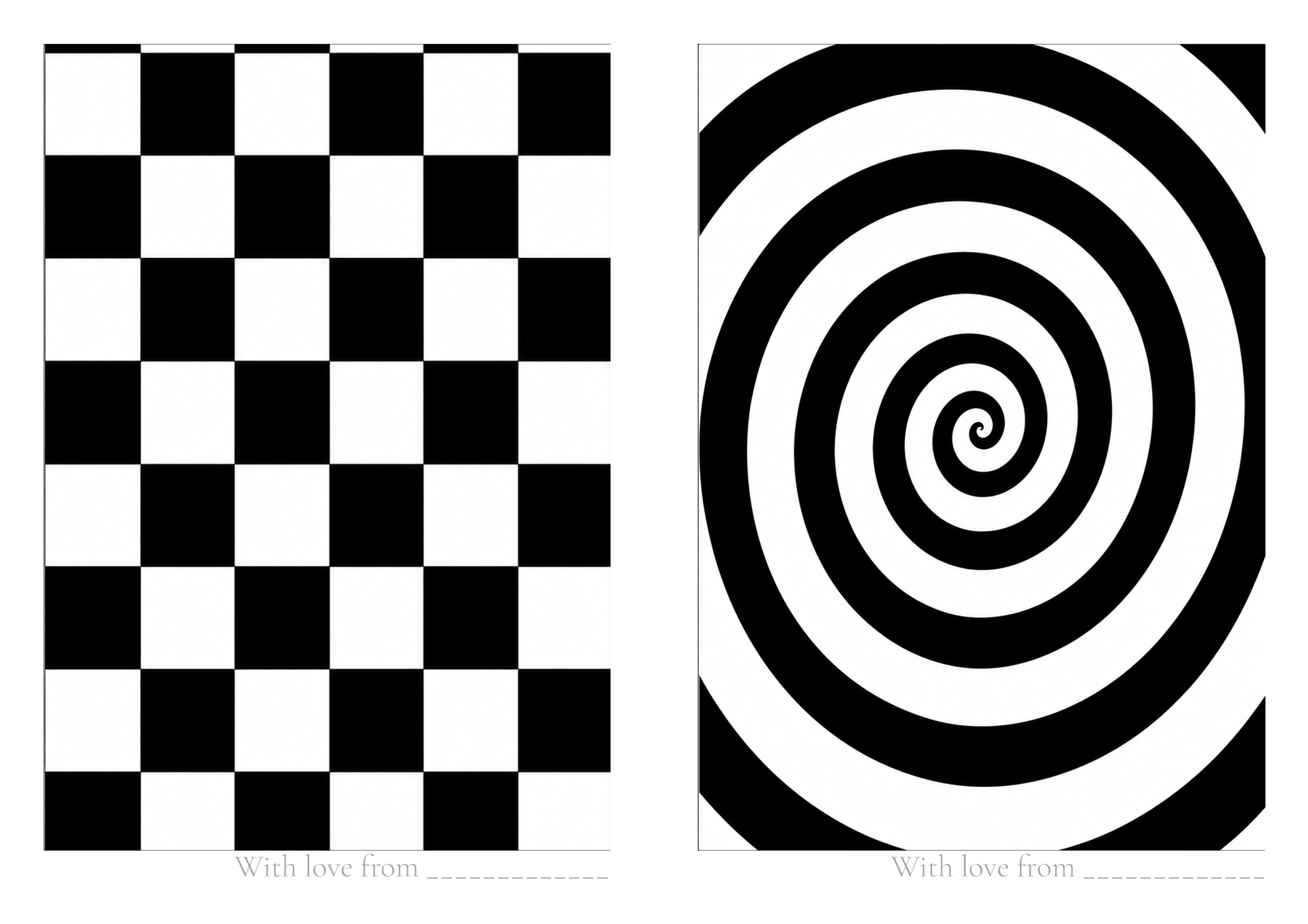High Contrast Baby Shower Activity 3