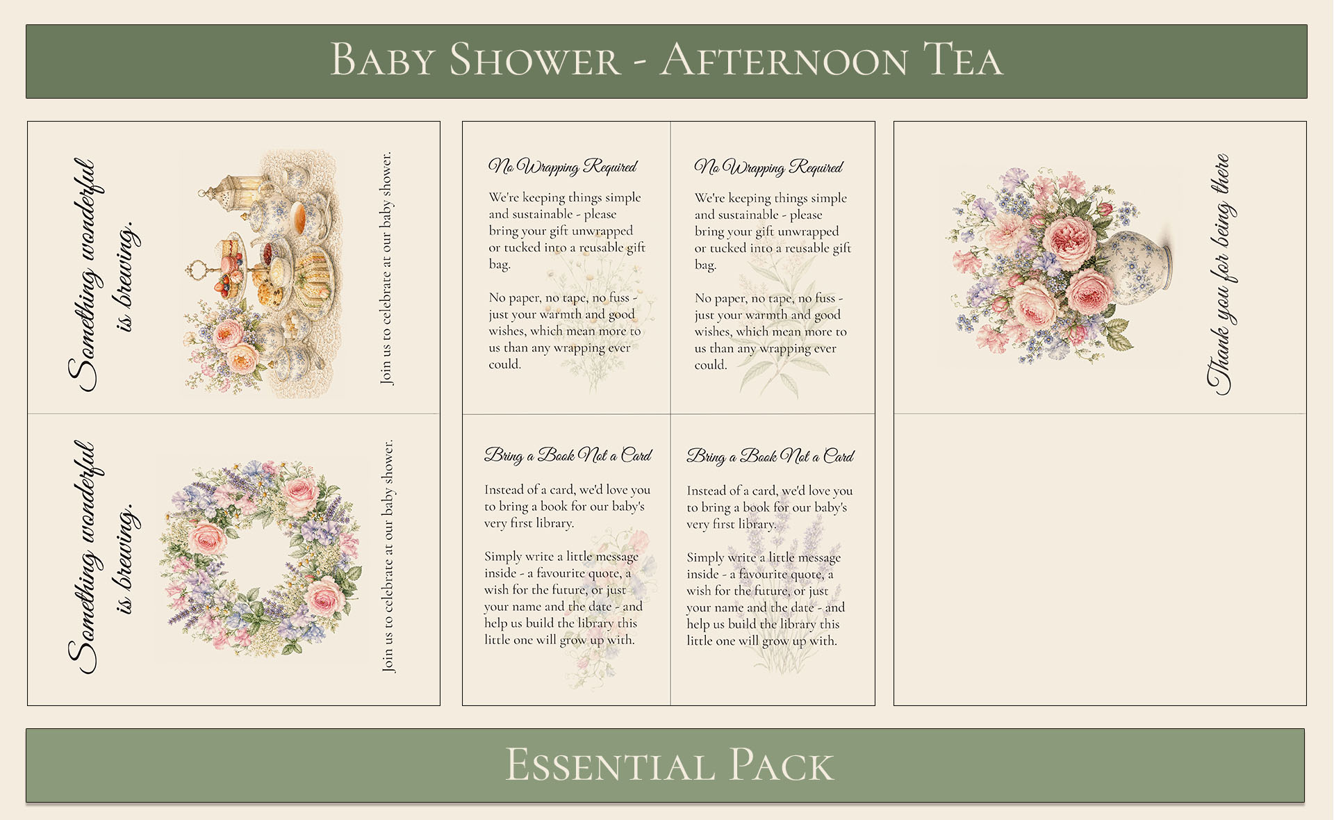 Afternoon Tea Themed Baby Shower 3