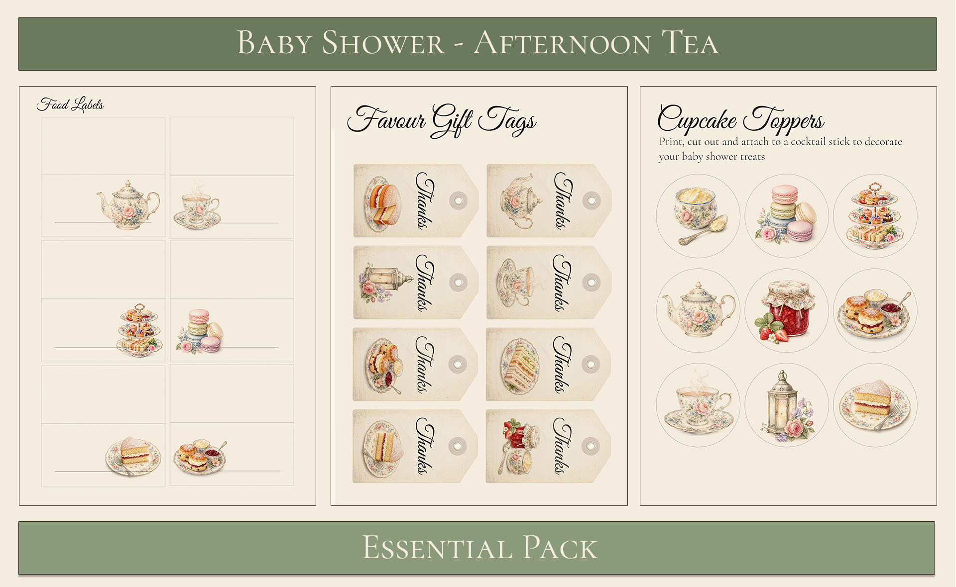 Afternoon Tea Themed Baby Shower 5
