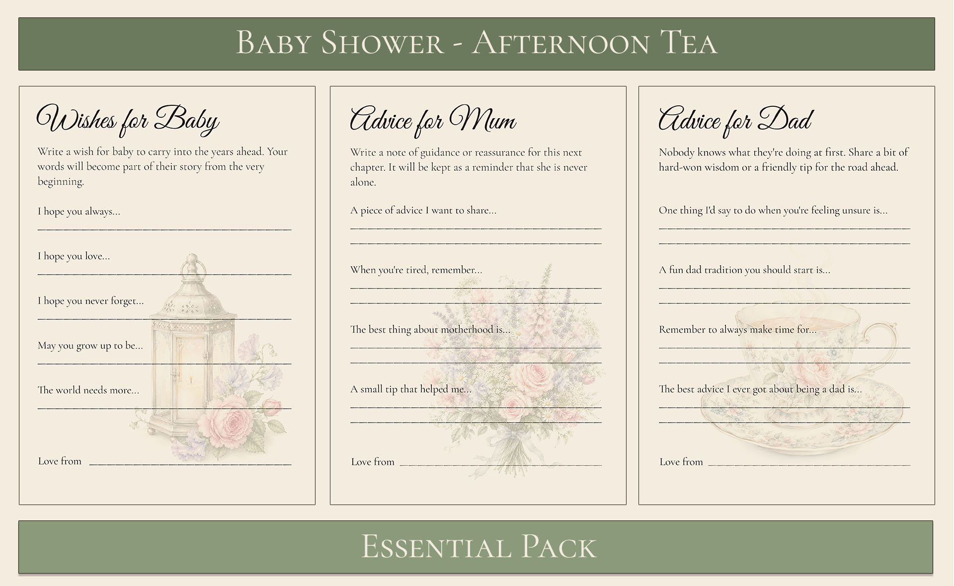 Afternoon Tea Themed Baby Shower 6