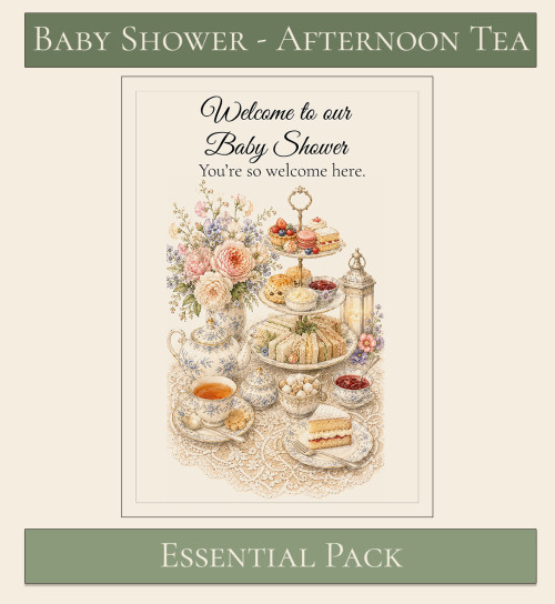 Afternoon Tea Themed Baby Shower 7