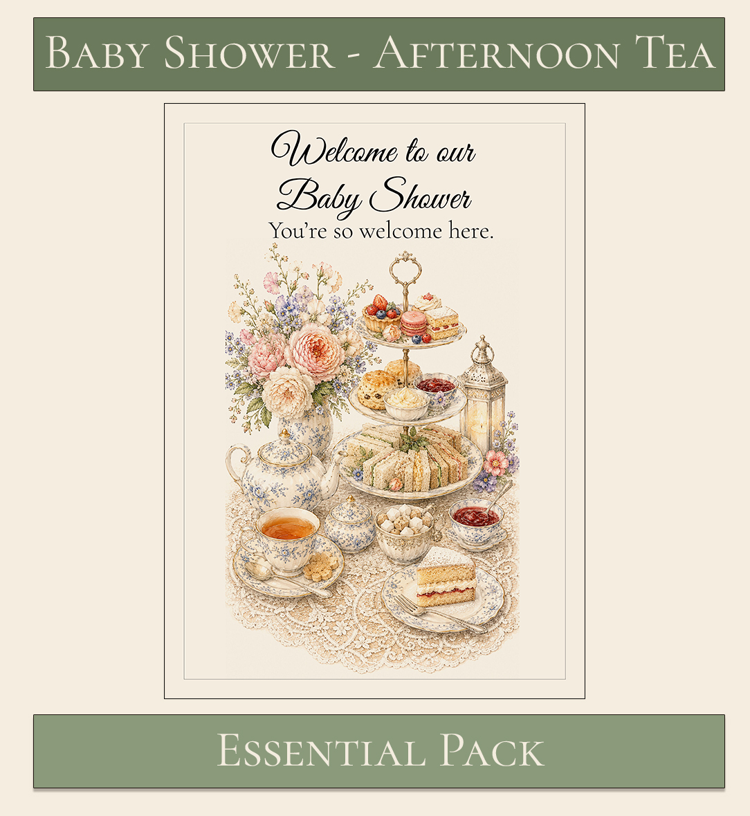 Afternoon Tea Themed Baby Shower 7