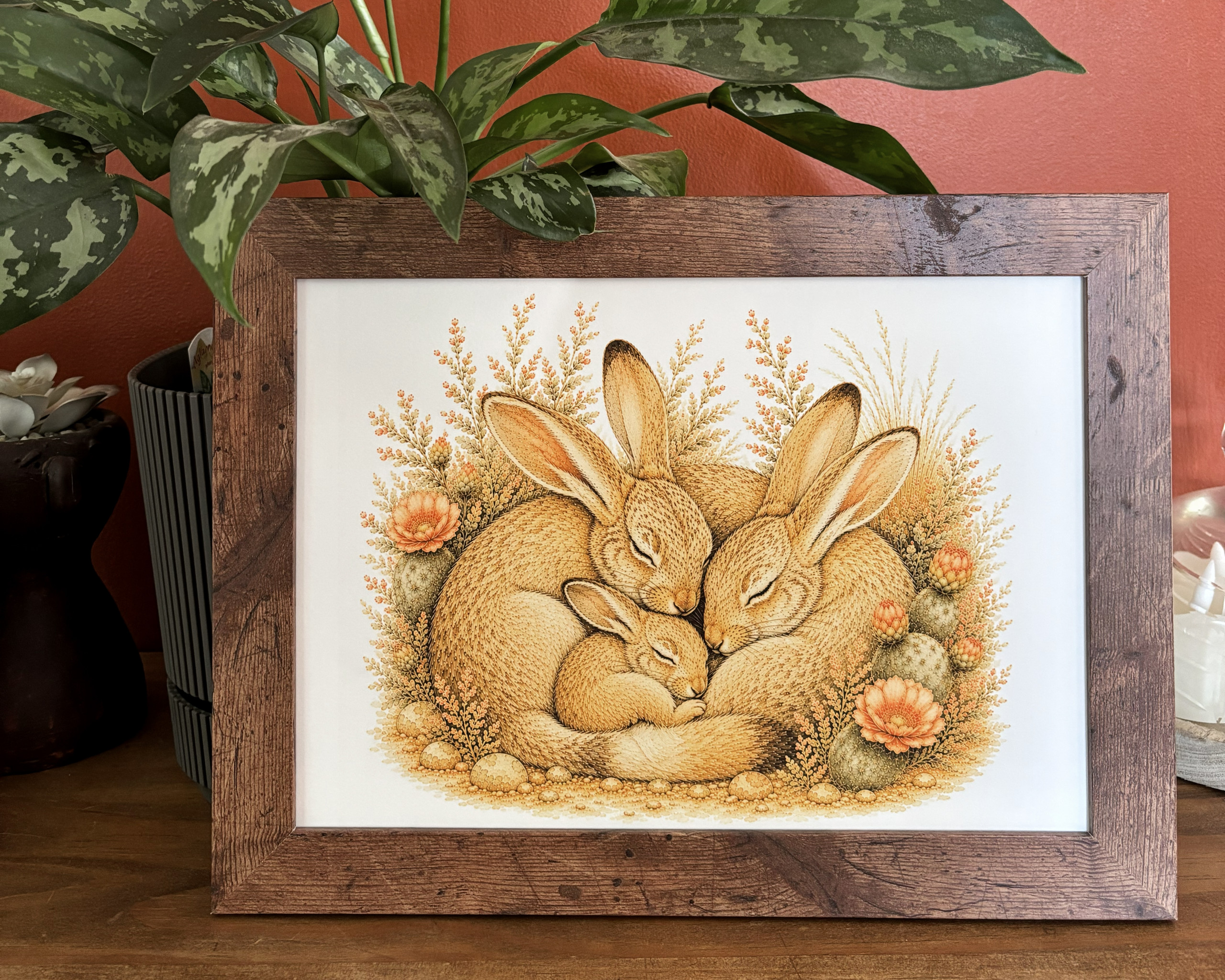 Nursery Decor Desert Botanical Themed 4